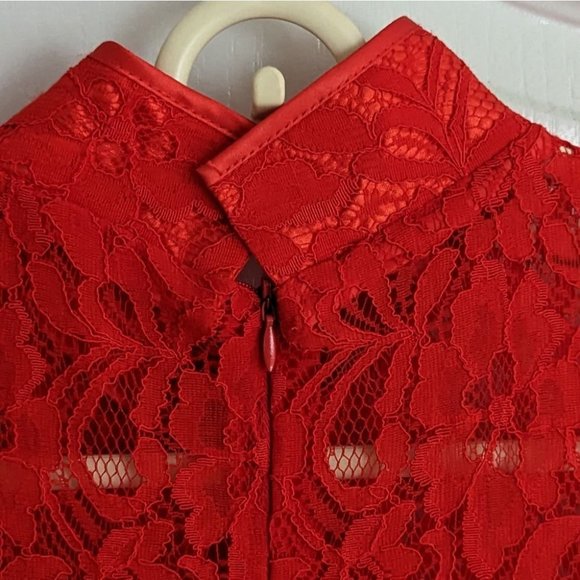 Traditional Red Wedding Gown - Picture 6 of 13